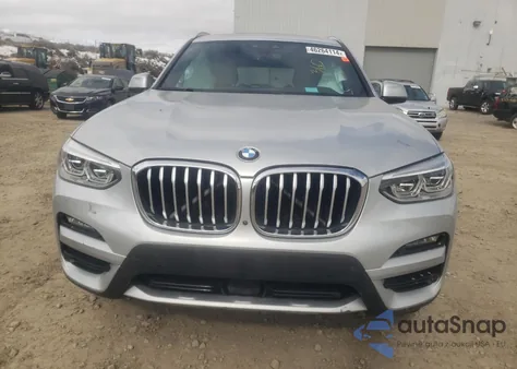 2021 BMW X3 xDrive30I z USA, uszkodzony, nr VIN 5UXTY5C01M9F13677